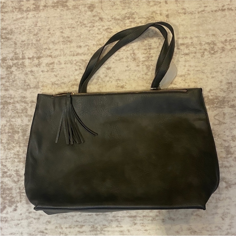 Sole Society dark grey bag. NWT